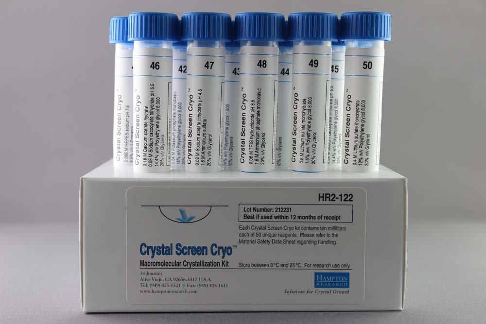 Crystal Screen Cryo • Crystal Screen 2 Cryo