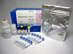 細胞内カルシウムイオン測定キット Calcium Kit II - Fluo 4　同仁化学研究所
