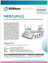 Alithea Genomics MERCURIUS BRB-Seq™ 试剂盒                              高通量RNA二代测序文库制备试剂盒