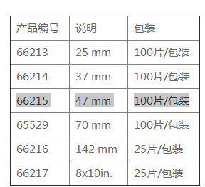 66215-颇尔PALL 玻璃纤维滤膜 47mm直径